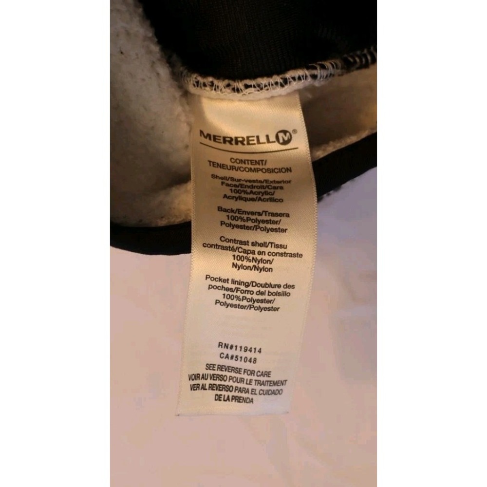 Merrell Select Regulate Women's Hooded Full-Zip Jacket Size M Sherpa Lined Heath - Picture 8 of 8
